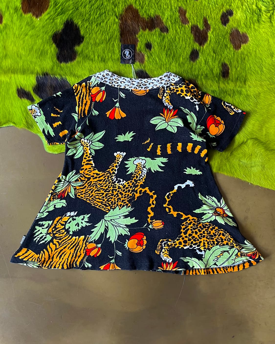 ~90s INVOICE Japanese Leopard 1/2 Top 상품이미지10