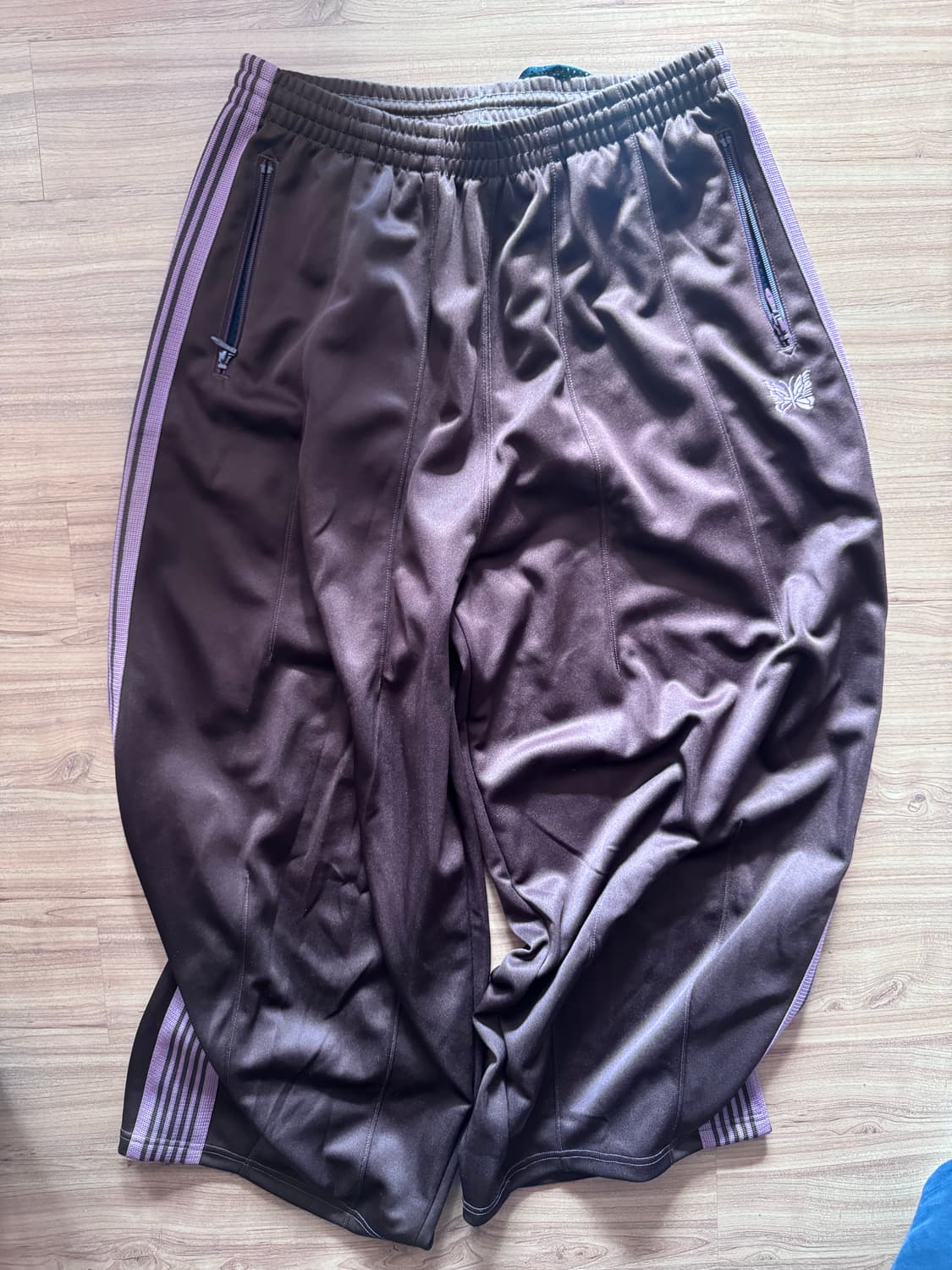 니들스 HD 트랙팬츠 브라운 핑크 M 상품이미지1