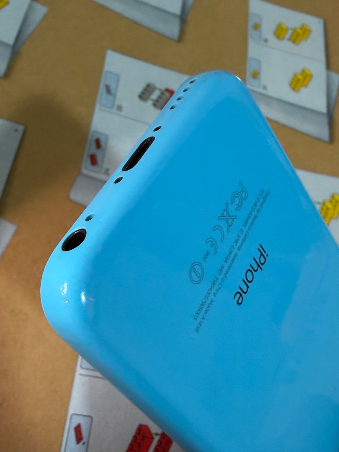 아이폰 5c 블루 16기가 #9003 + 보호필름&투명케이스 상품이미지7