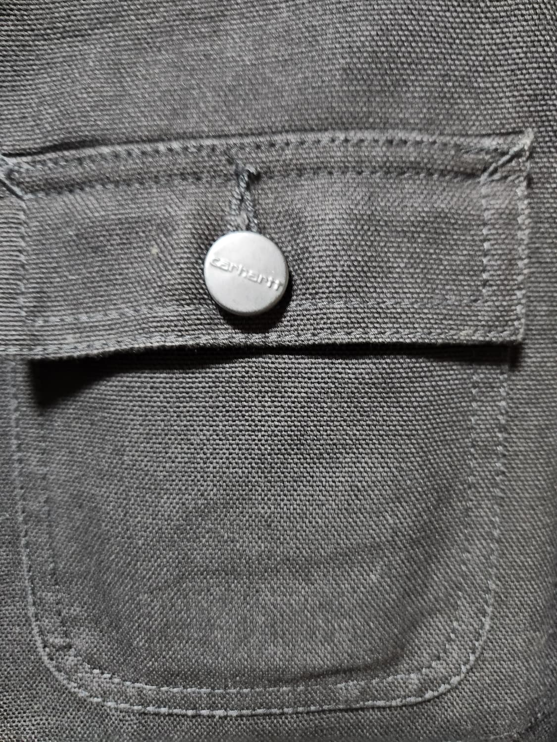 칼하트 블랙 프렌치 워크 자켓 초어자켓 s (95-100) 상품이미지3