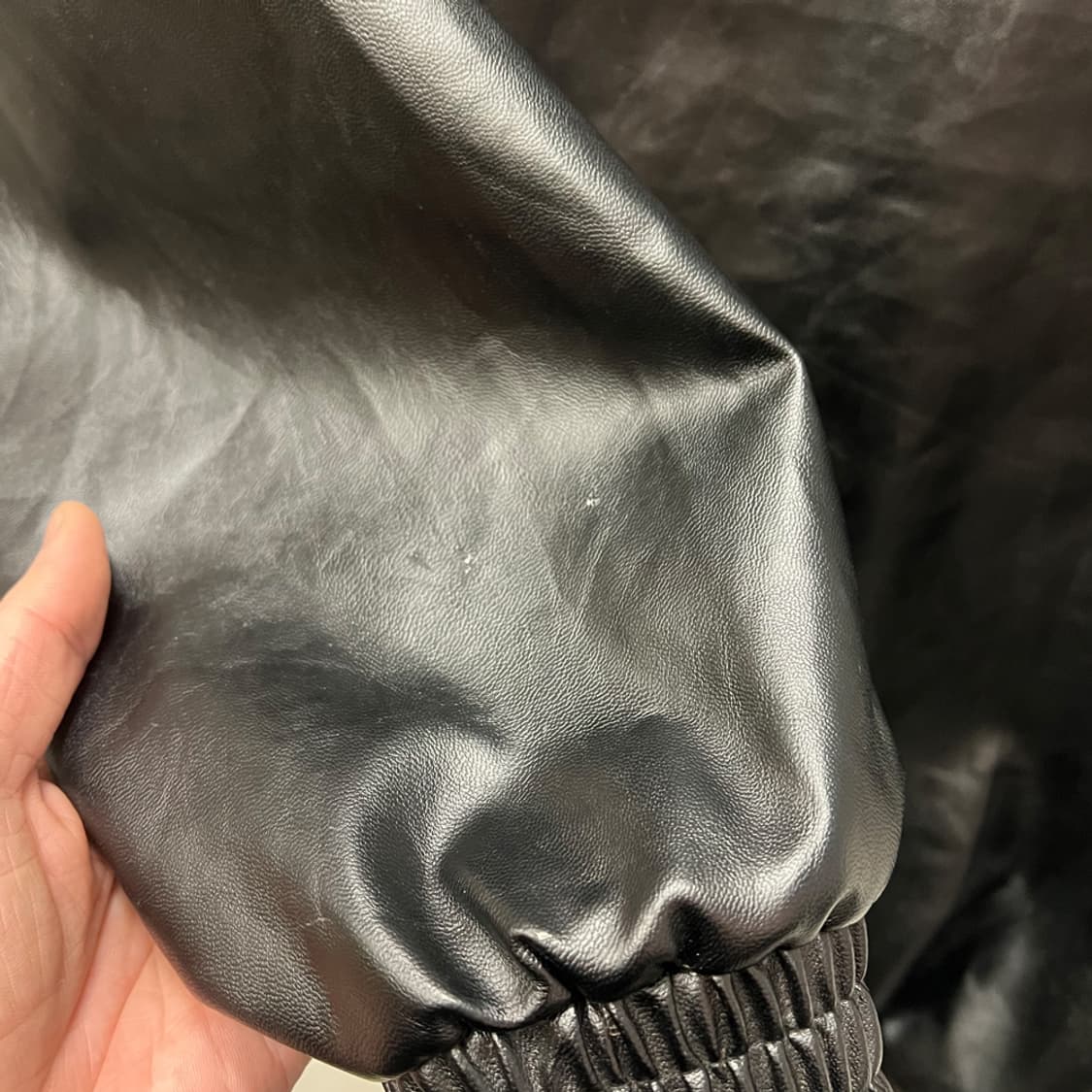 VTG 빈티지 레더 레이싱 자켓 XL~2XL급 상품이미지5