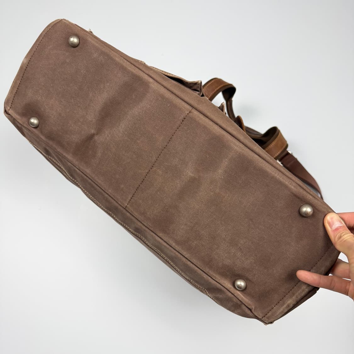 요시다포터 SANG 투웨이 보스턴백 다크그레이 상품이미지4