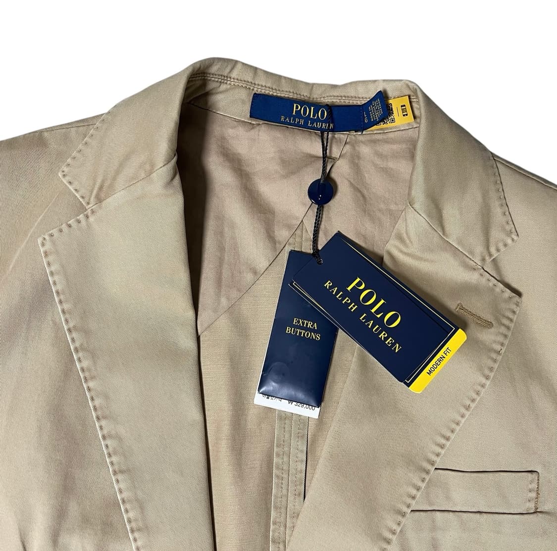 (새상품)폴로 랄프로렌 남성 베이지 블레이저 L 상품이미지2