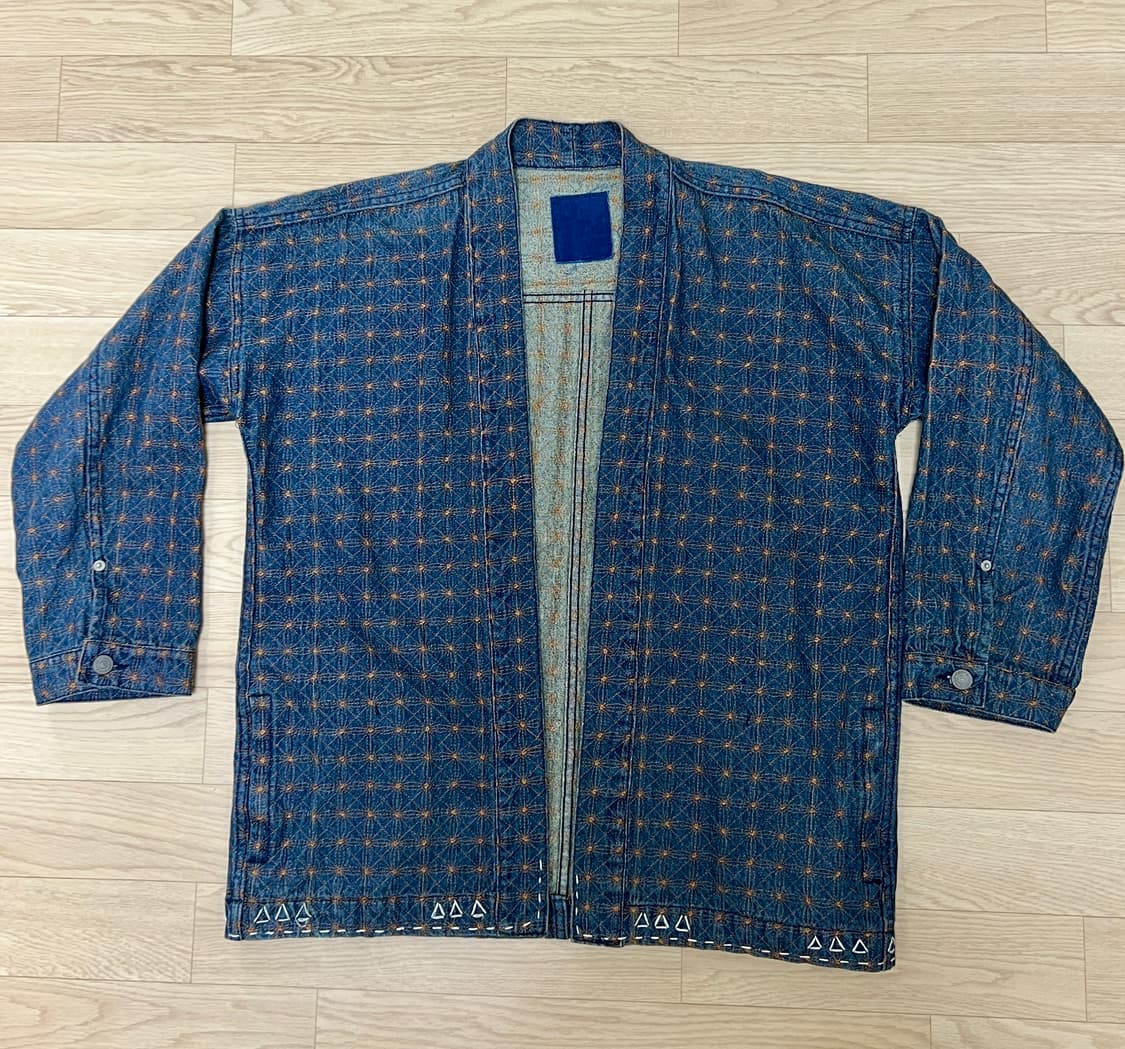 Visvim 사시코 산주로 데님 자켓 상품이미지1