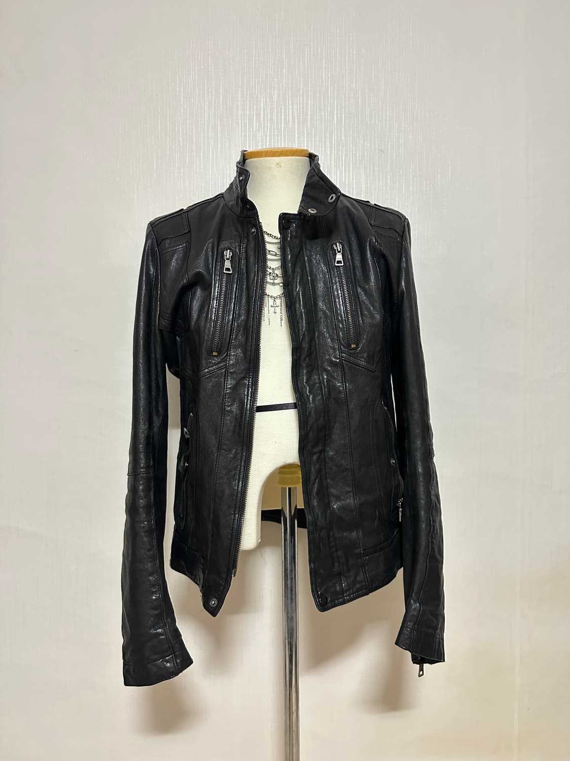 Italy lamb leather jacket 상품이미지1