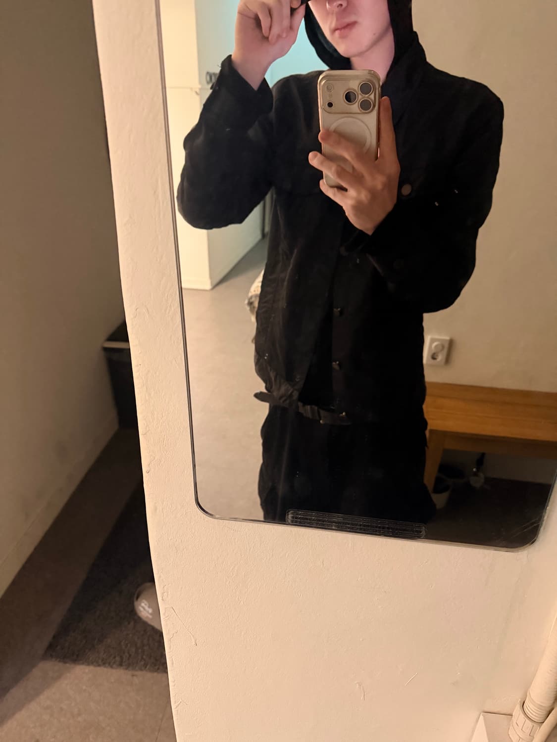 생로랑 나일론 트러커 자켓 상품이미지5