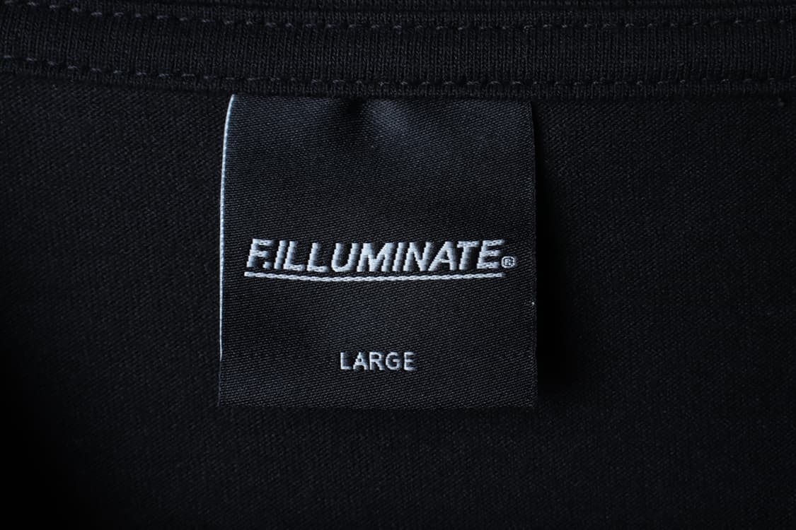 (L-2XL) 필루미네이트 반팔 티셔츠 빅로고 블랙 올드스쿨-H32563 상품이미지6