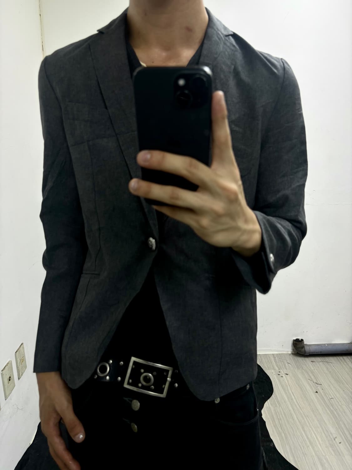 “Qhinash” Minimal Mood tailored jk 상품이미지7