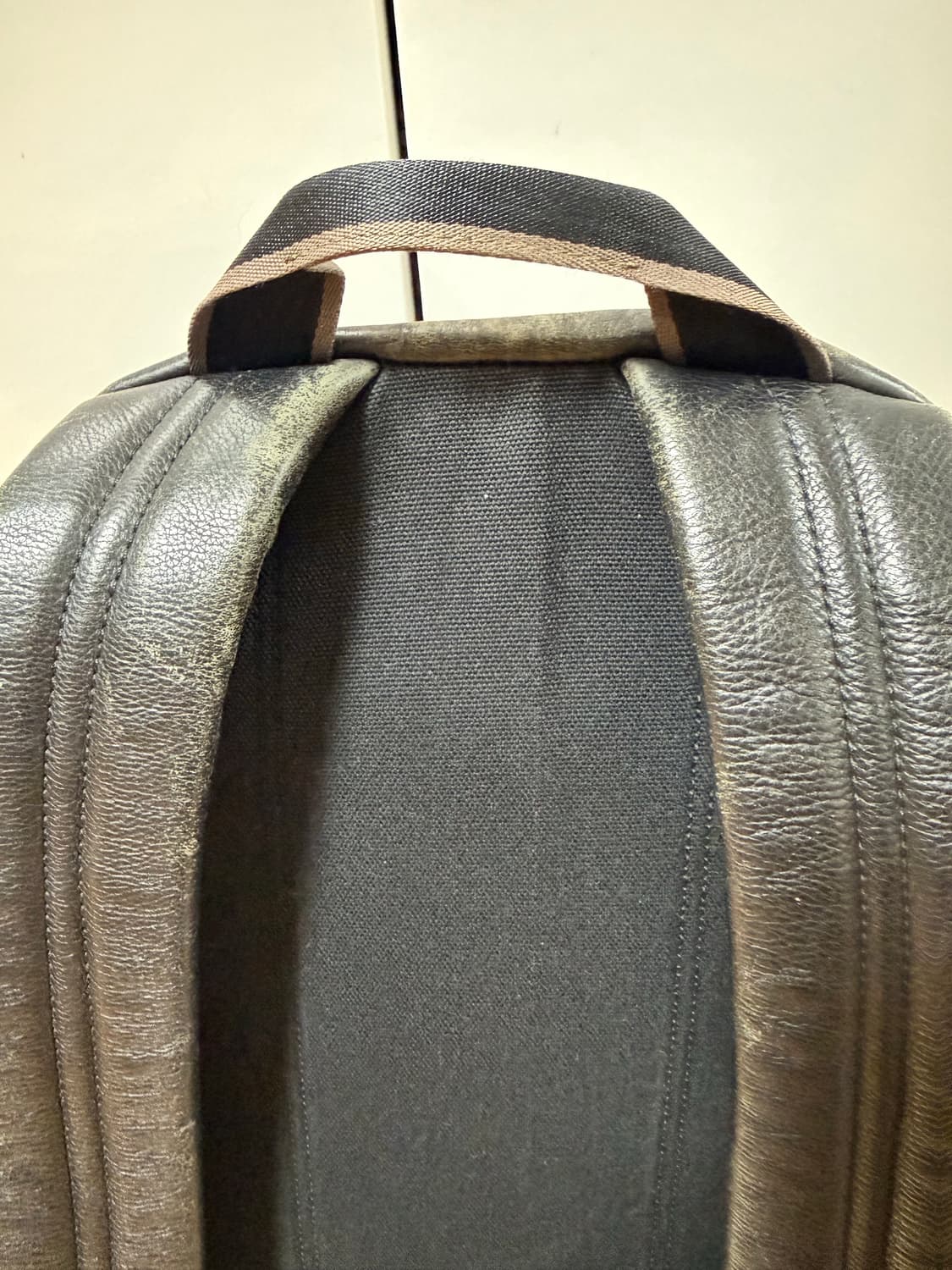 코치 가죽 백팩 블랙 상품이미지4