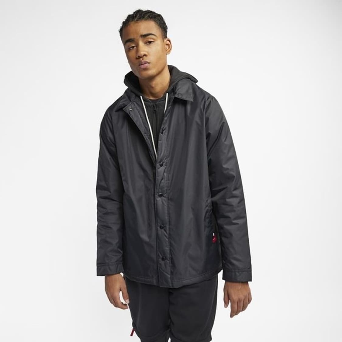 [L]나이키 카이리 프로텍트 후드자켓 블랙 상품이미지1