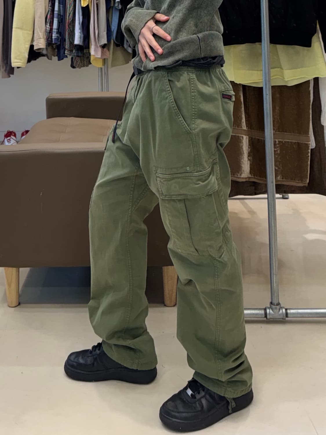 그라미치 백 새틴 카코팬츠 상품이미지8