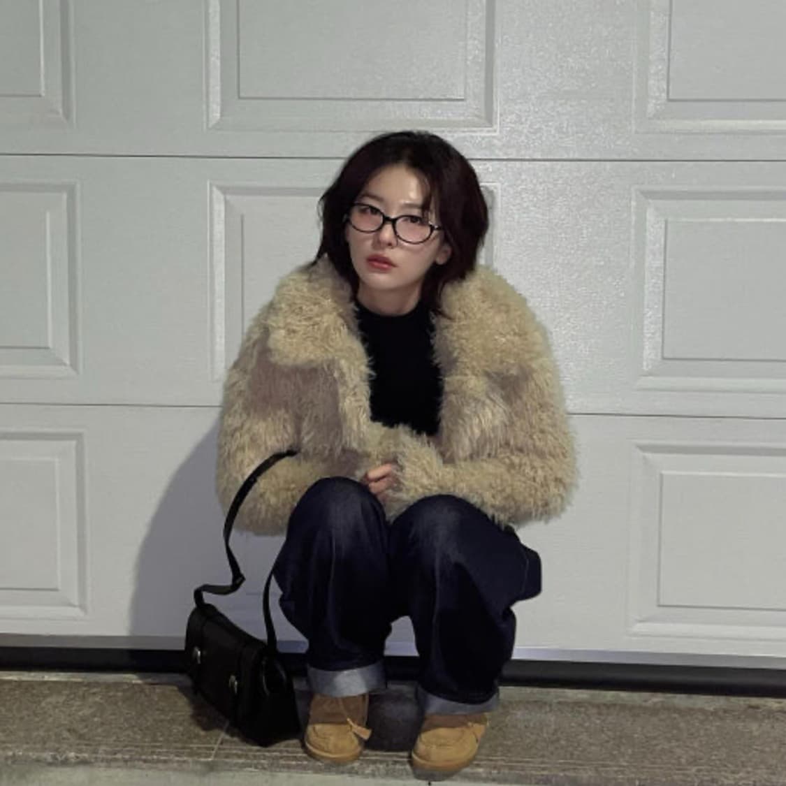 레이브 퍼자켓 베이지 상품이미지3