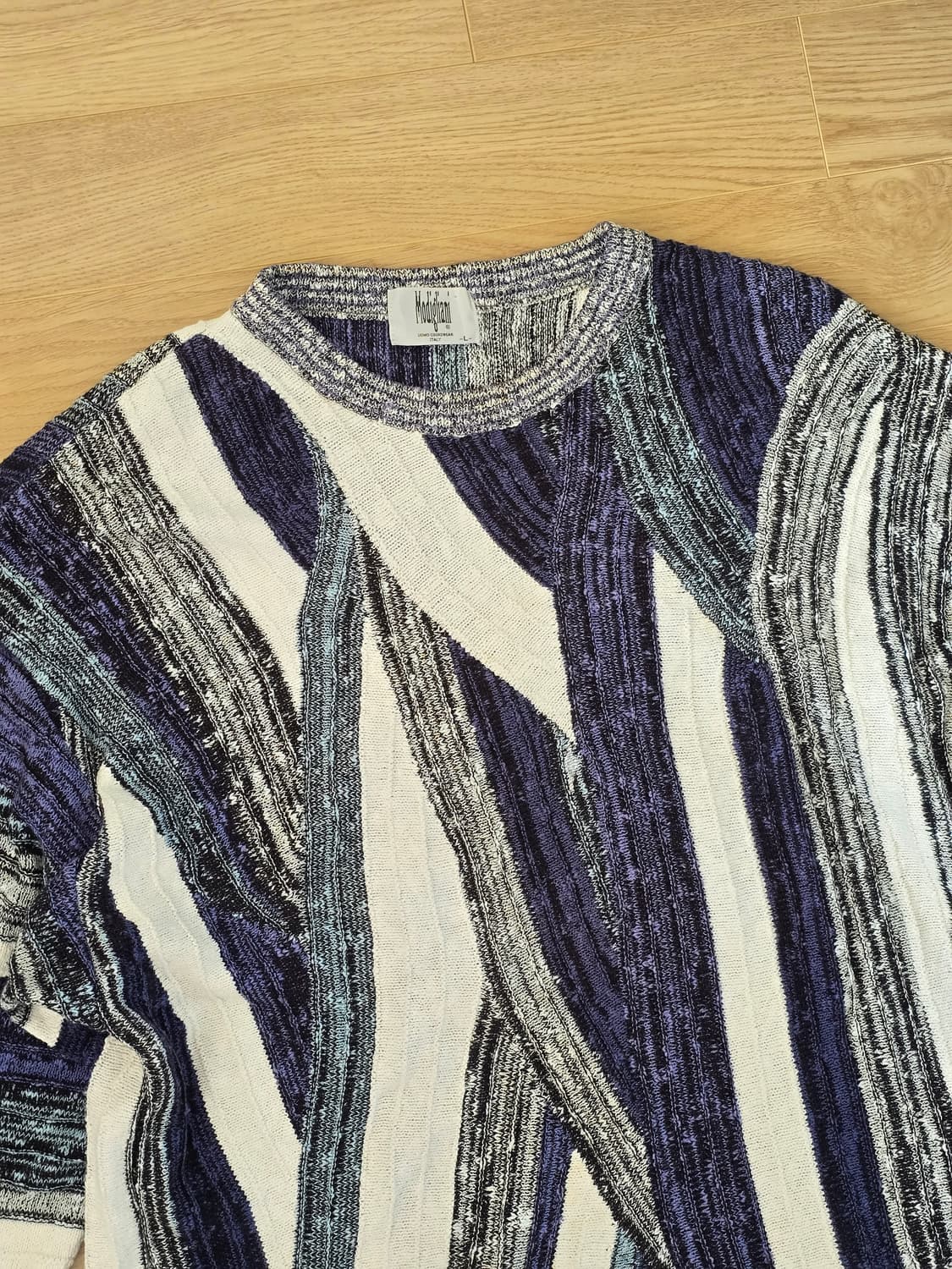 modigliani 케이블 패턴 니트 L 상품이미지3