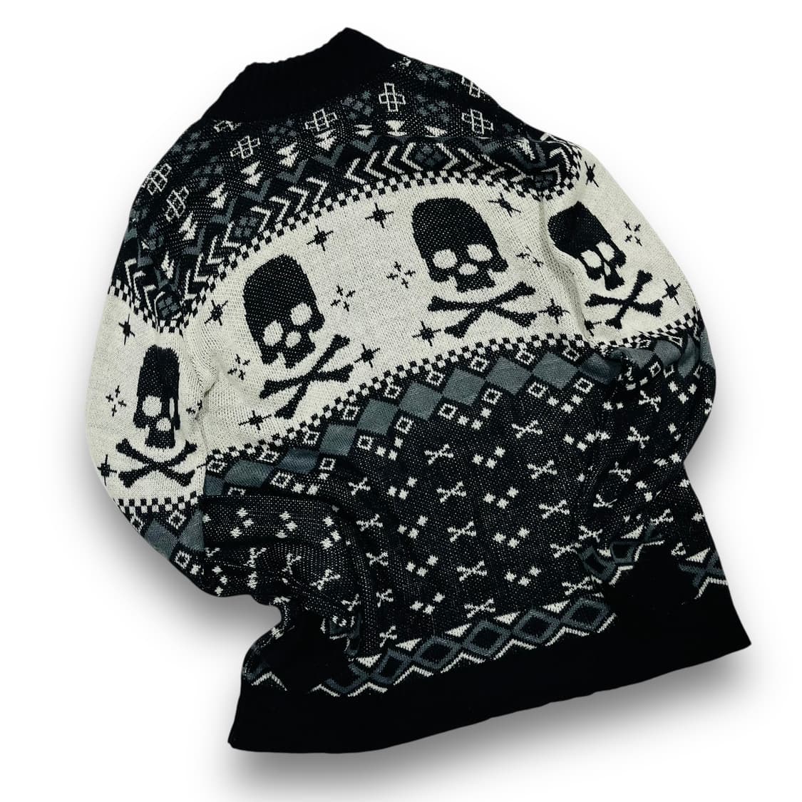 Beau Mere Punk skeleton knit zip-up 상품이미지4