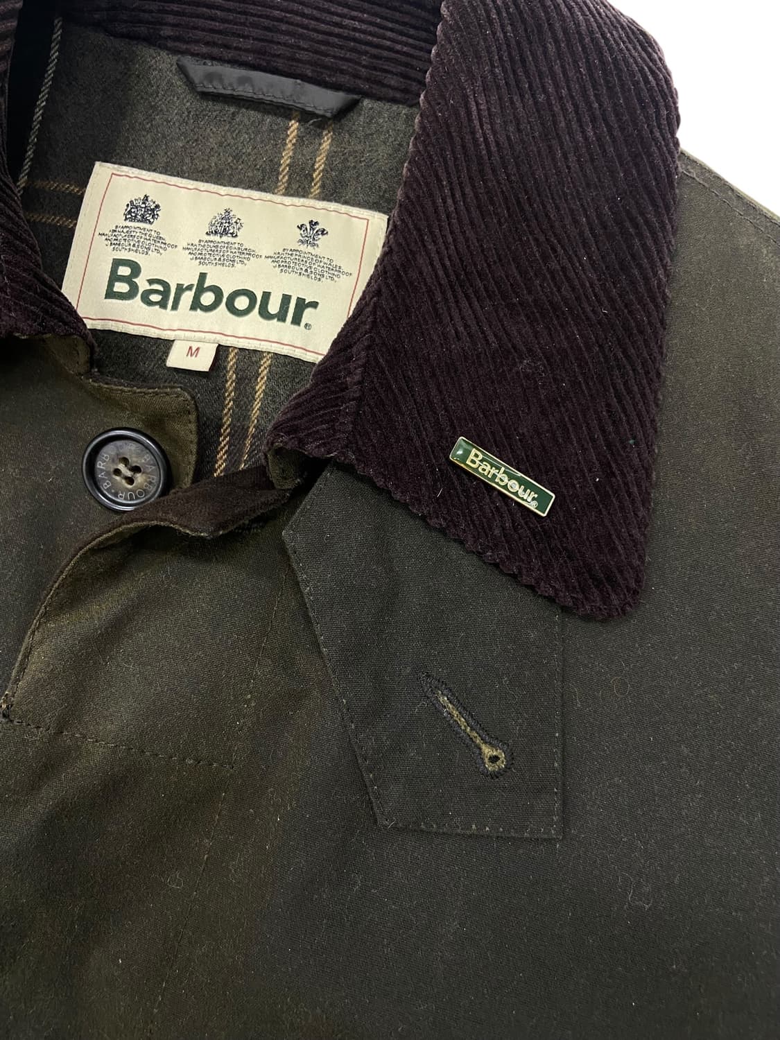 바버 Brambling 왁스 자켓 상품이미지4