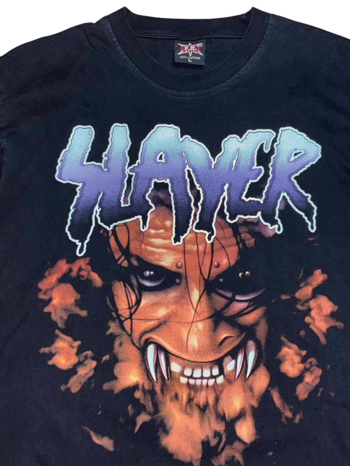 빈티지 slayer 밴드티 반팔  상품이미지5
