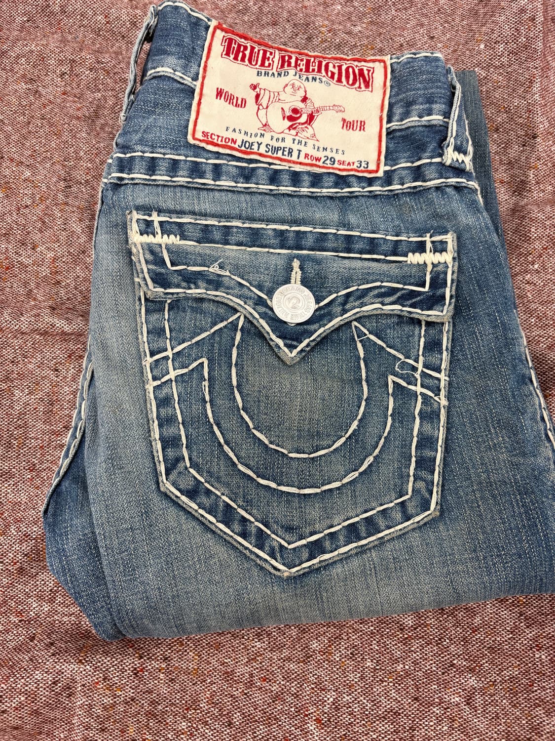 👖 TRUE RELIGION 부츠컷 데님 팬츠 (W29 L33) 상품이미지2