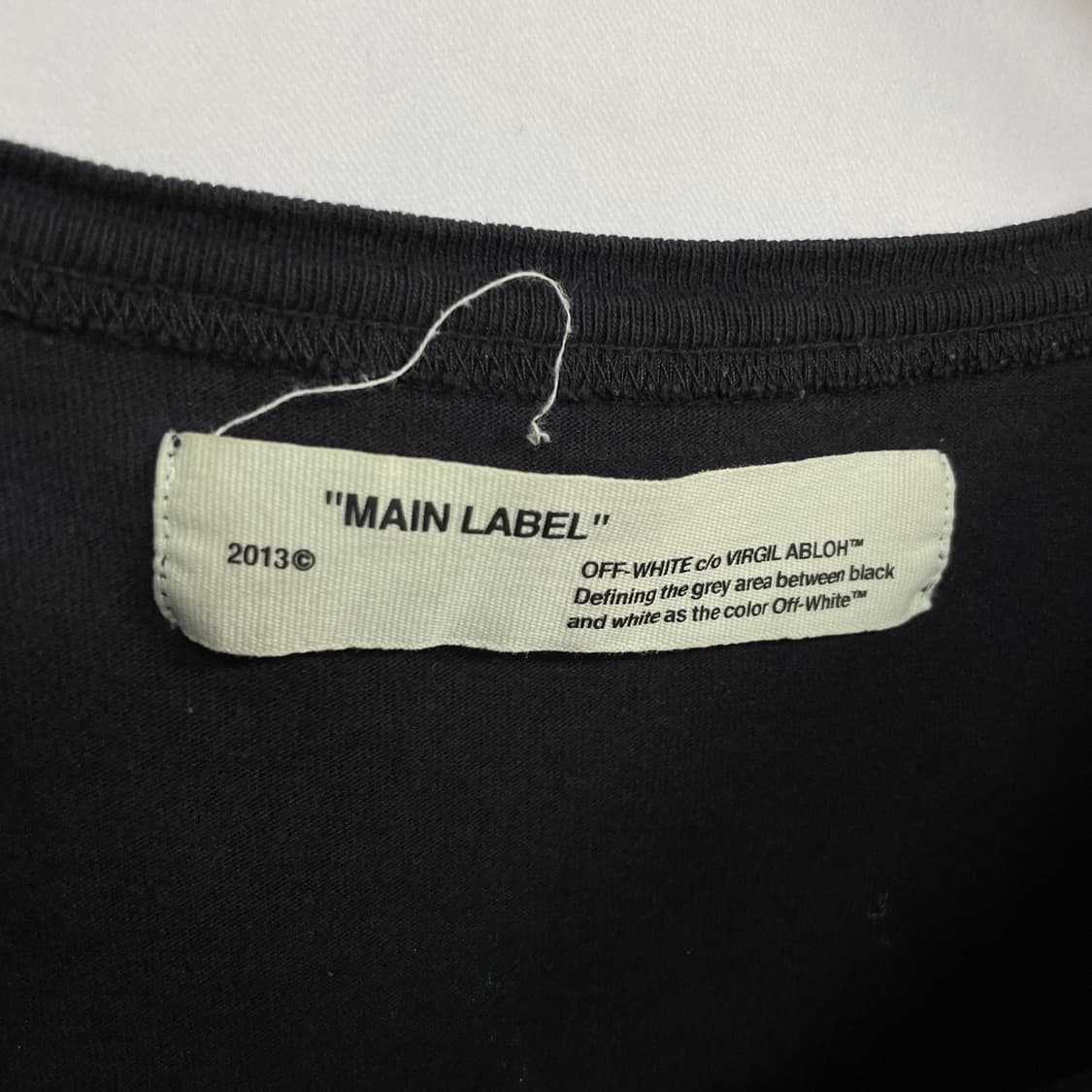 Off-white not real T-shirt 상품이미지7