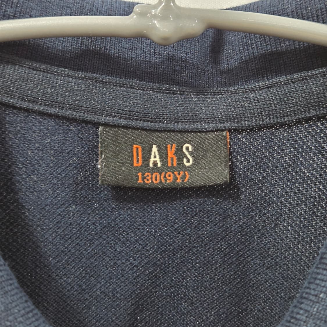 닥스 키즈 피케 카라 반팔티 130/9Y  상품이미지3