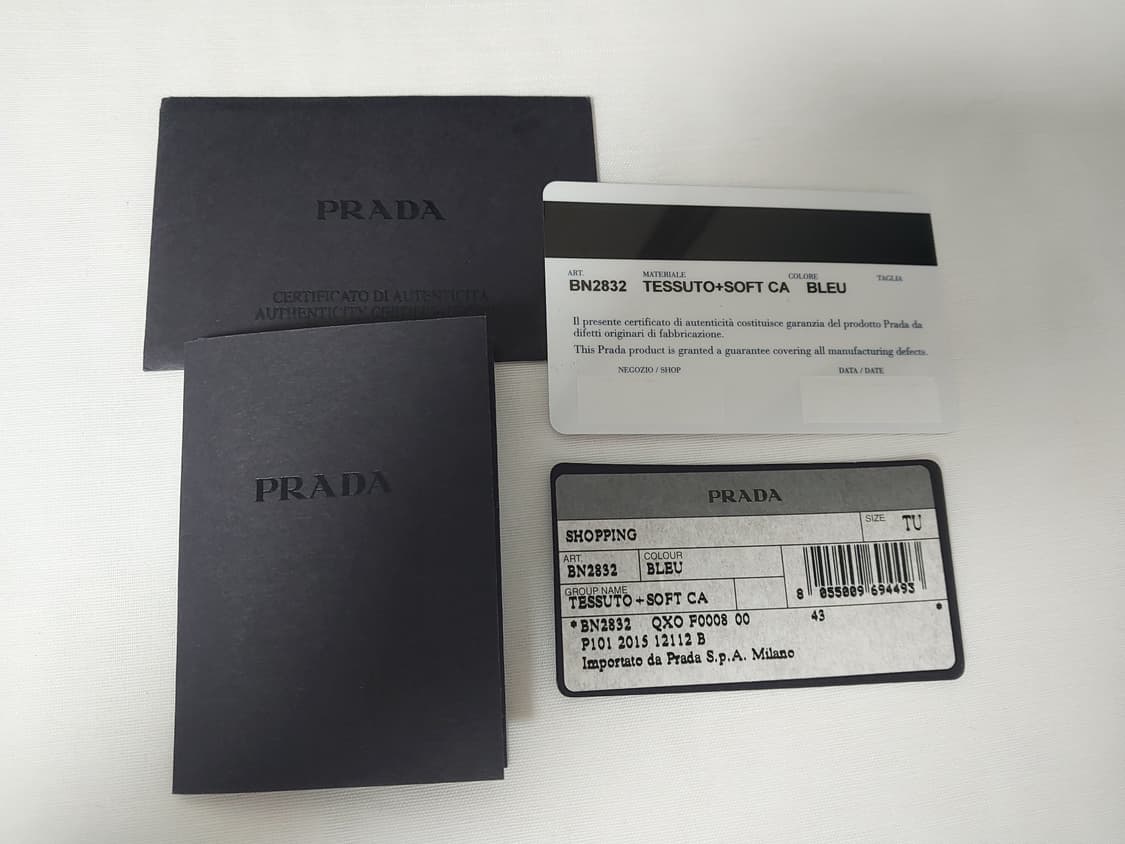 [보증서O] 프라다 BN2832 테수토 나일론 2WAY 상품이미지2
