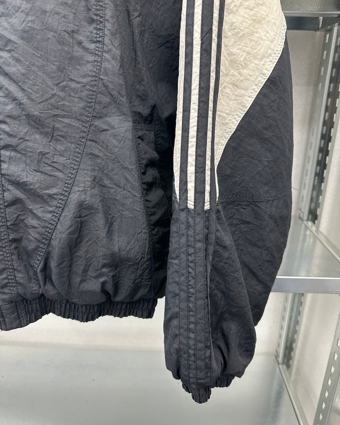 (L오버핏)90'S 아디다스 빅로고 후드 점퍼-M1580 상품이미지3