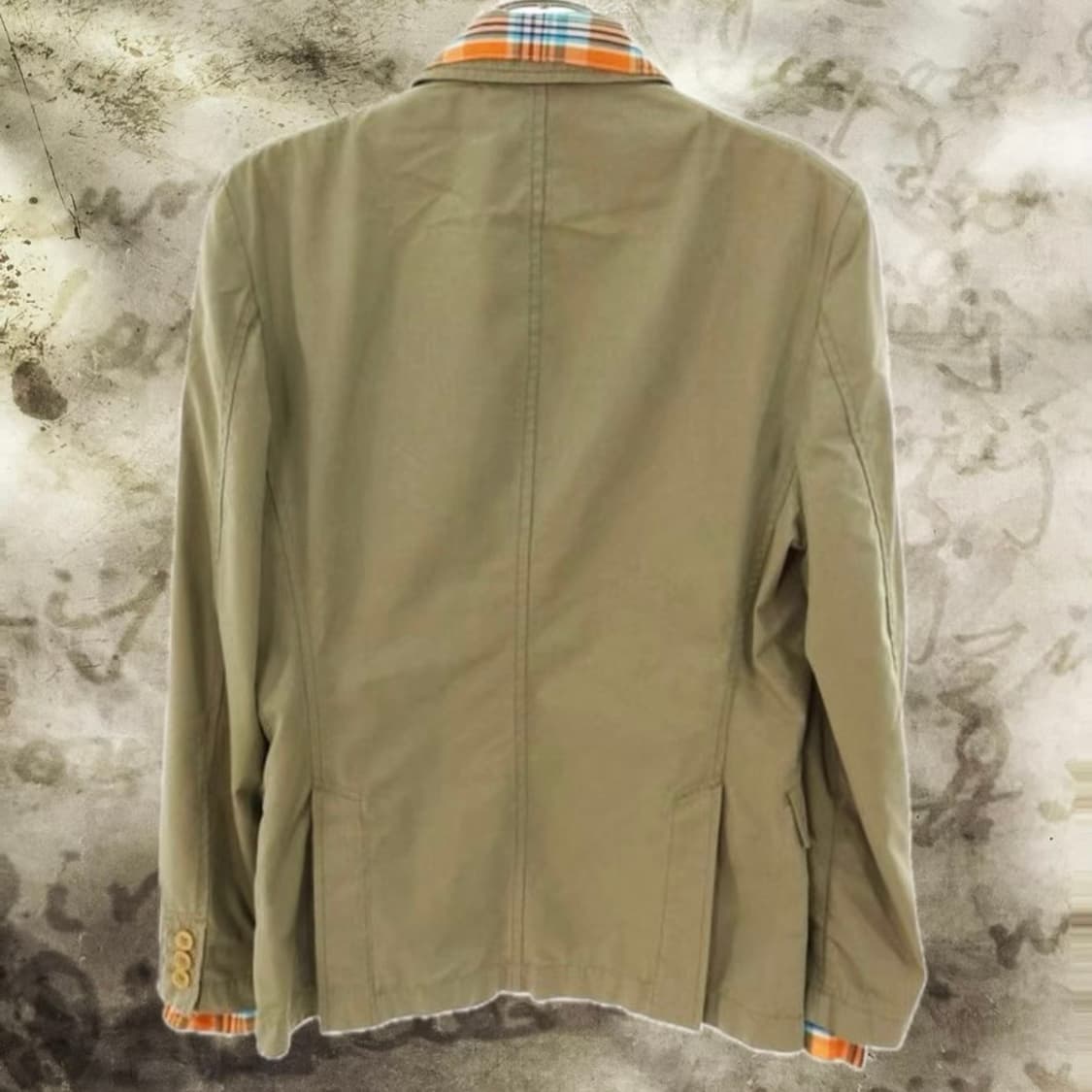 꼼데가르송 아카이브 패치워크 체크 테일러드 자켓 상품이미지2