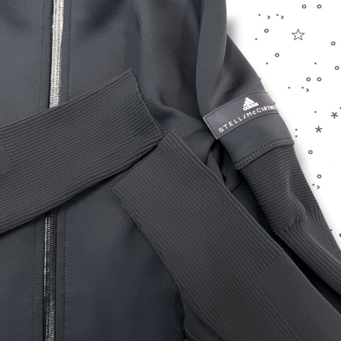 XS ADIDAS 아디다스 스텔라 메카트니 슬림 후드집업 상품이미지2