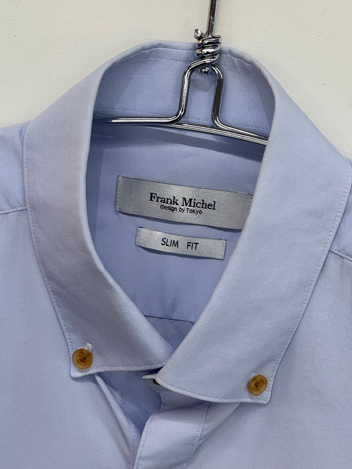 Frank Michel 블루 셔츠 상품이미지3