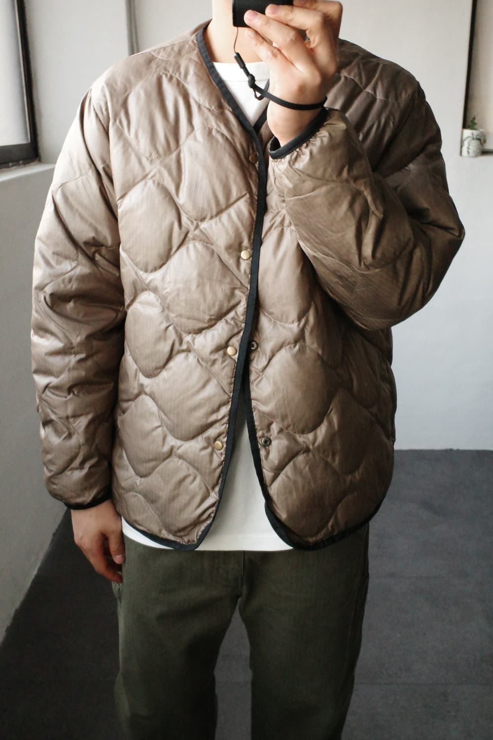 나나미카 리버시블 다운 가디건 상품이미지2