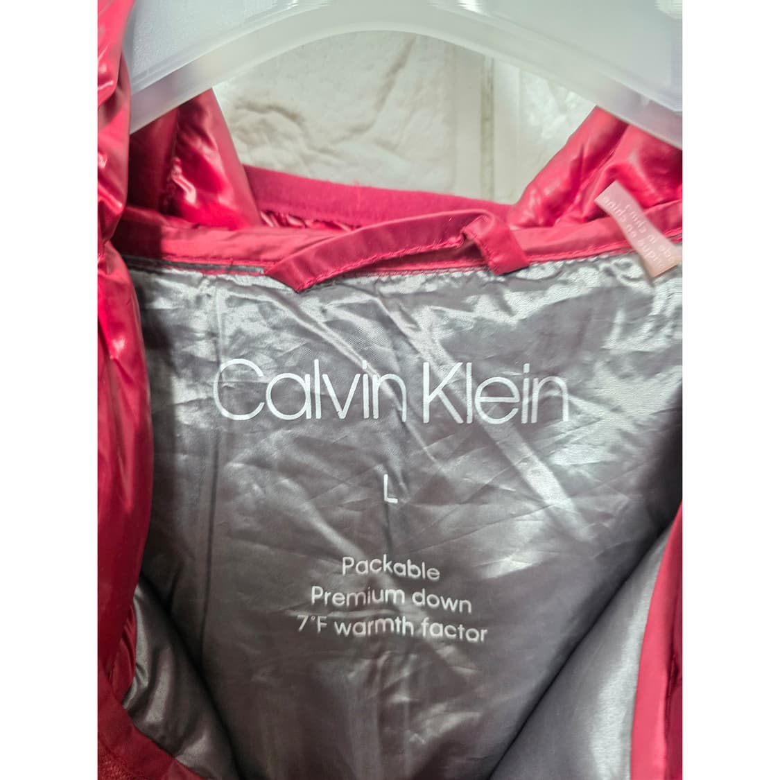 택포// CK 캘빈클라인 여성 경량패딩 L 사이즈 상품이미지2