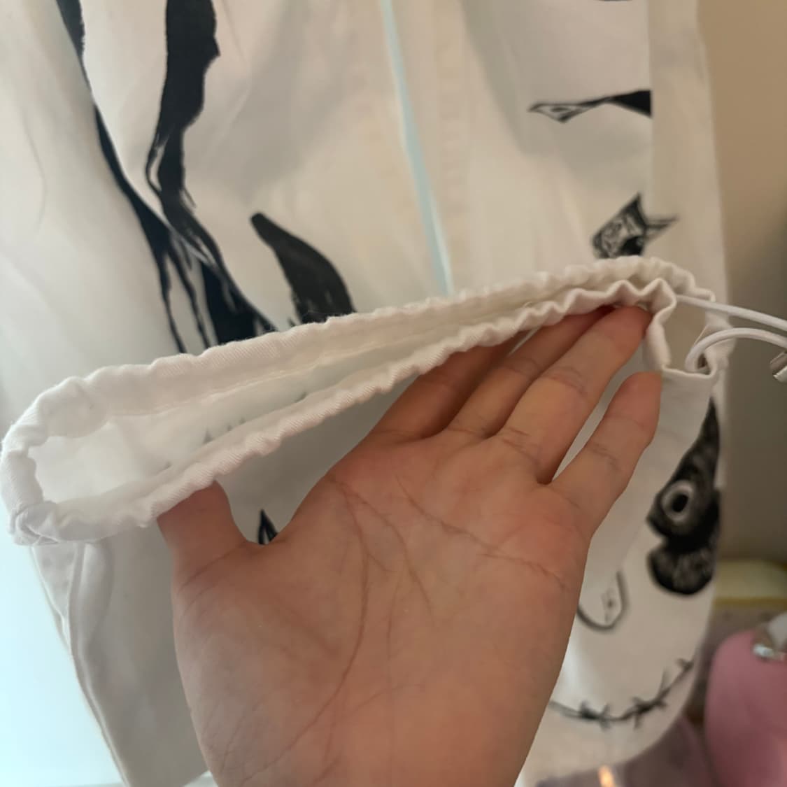 Not4nerd 프린팅 바지 상품이미지3