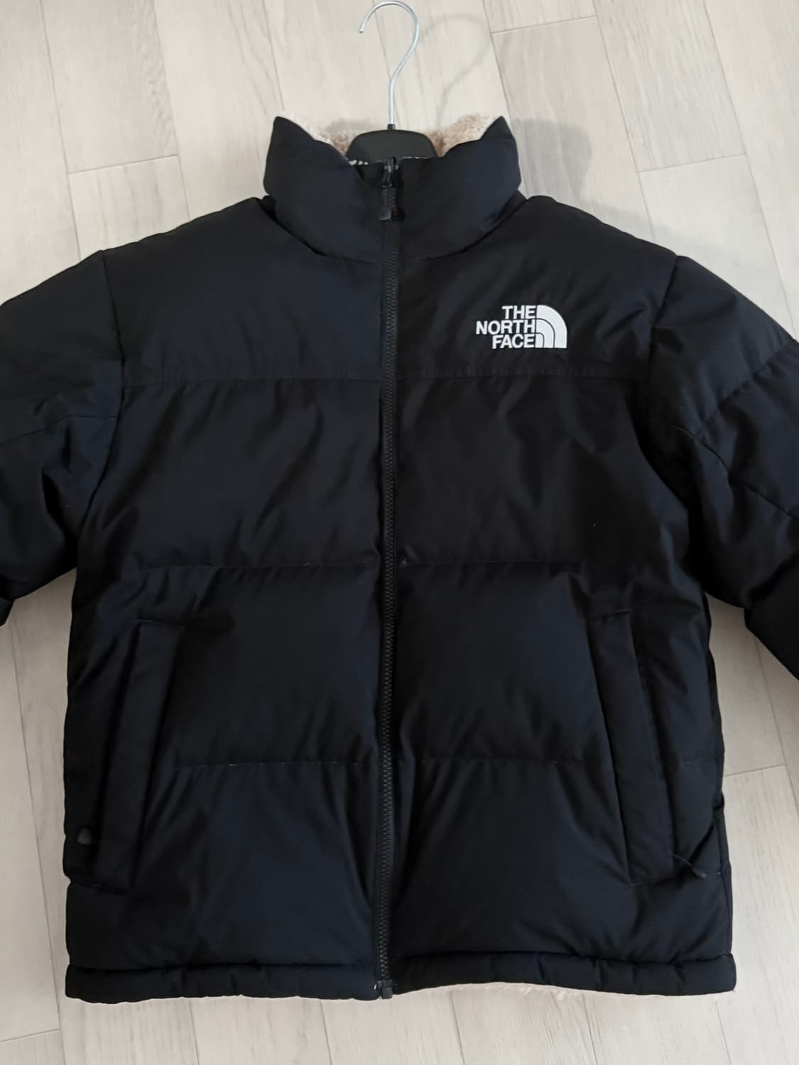 노스페이스 비베러 다운 자켓 블랙 M 상품이미지1