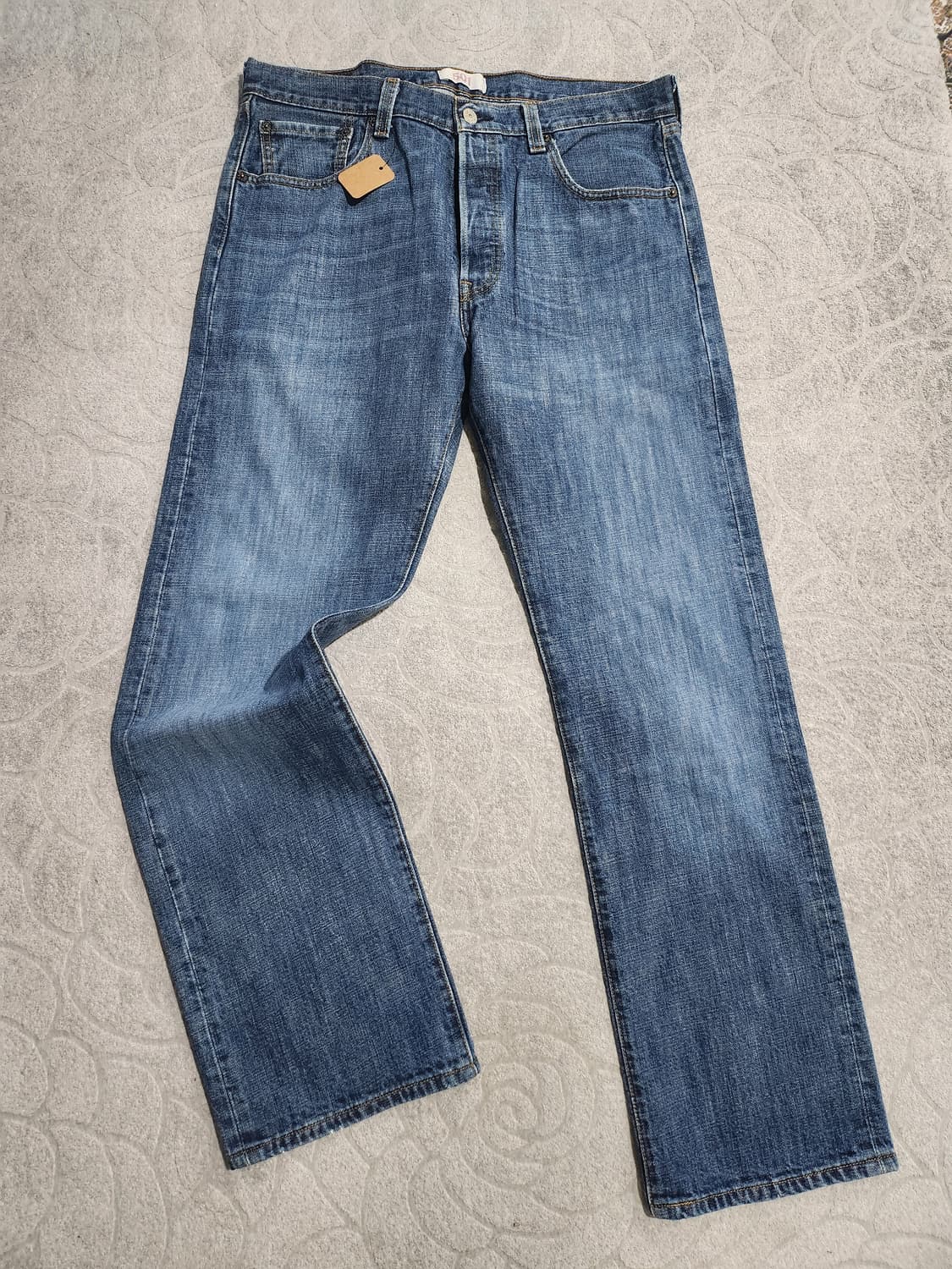 리바이스 501 스트레이트핏 중청 데님 34 상품이미지1