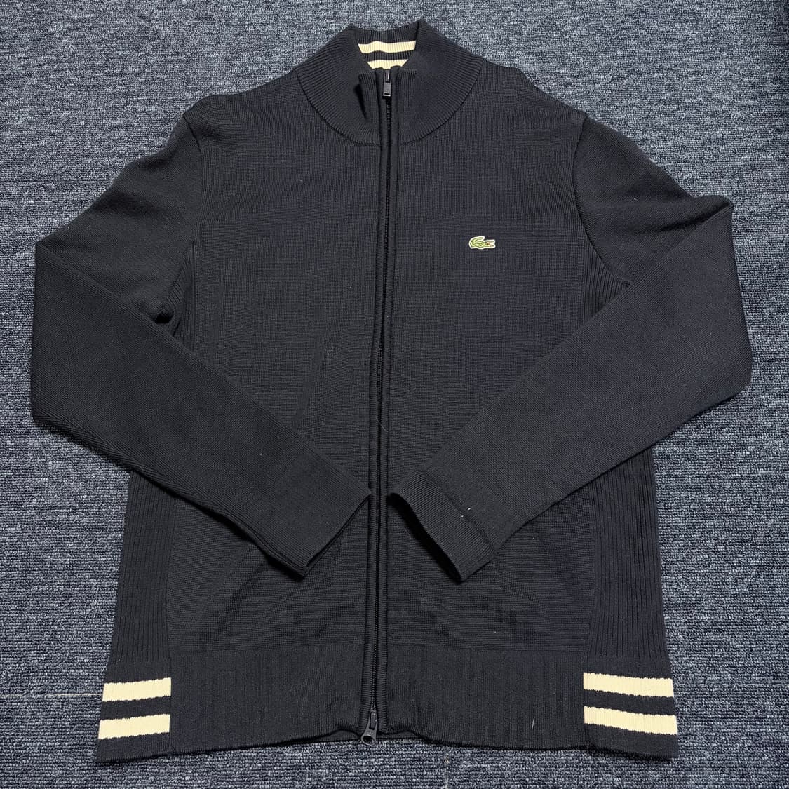 라코스테 집업 니트 가디건 상품이미지1