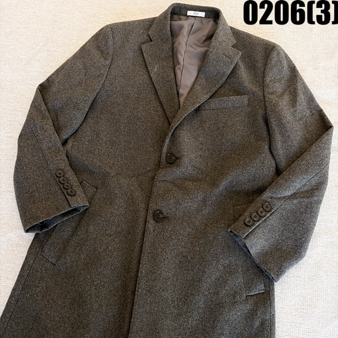 [100] ZEN 젠 슬림핏 남성 반코트 0206(3) 상품이미지2