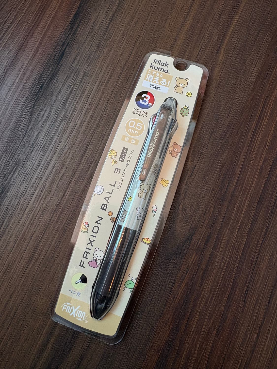 리락쿠마 3색볼펜 상품이미지1