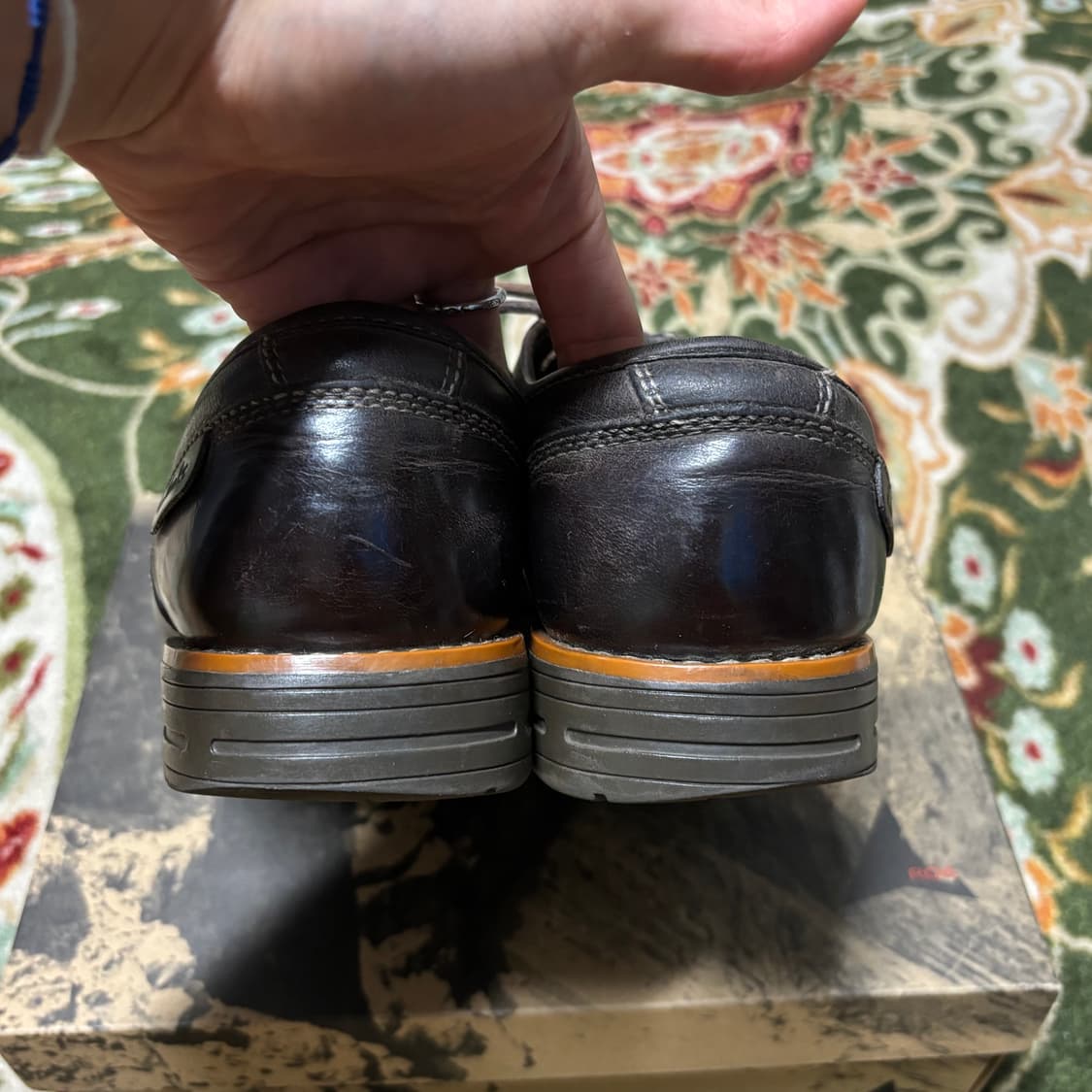 Clarks Line Derby Shoes (270) 상품이미지4