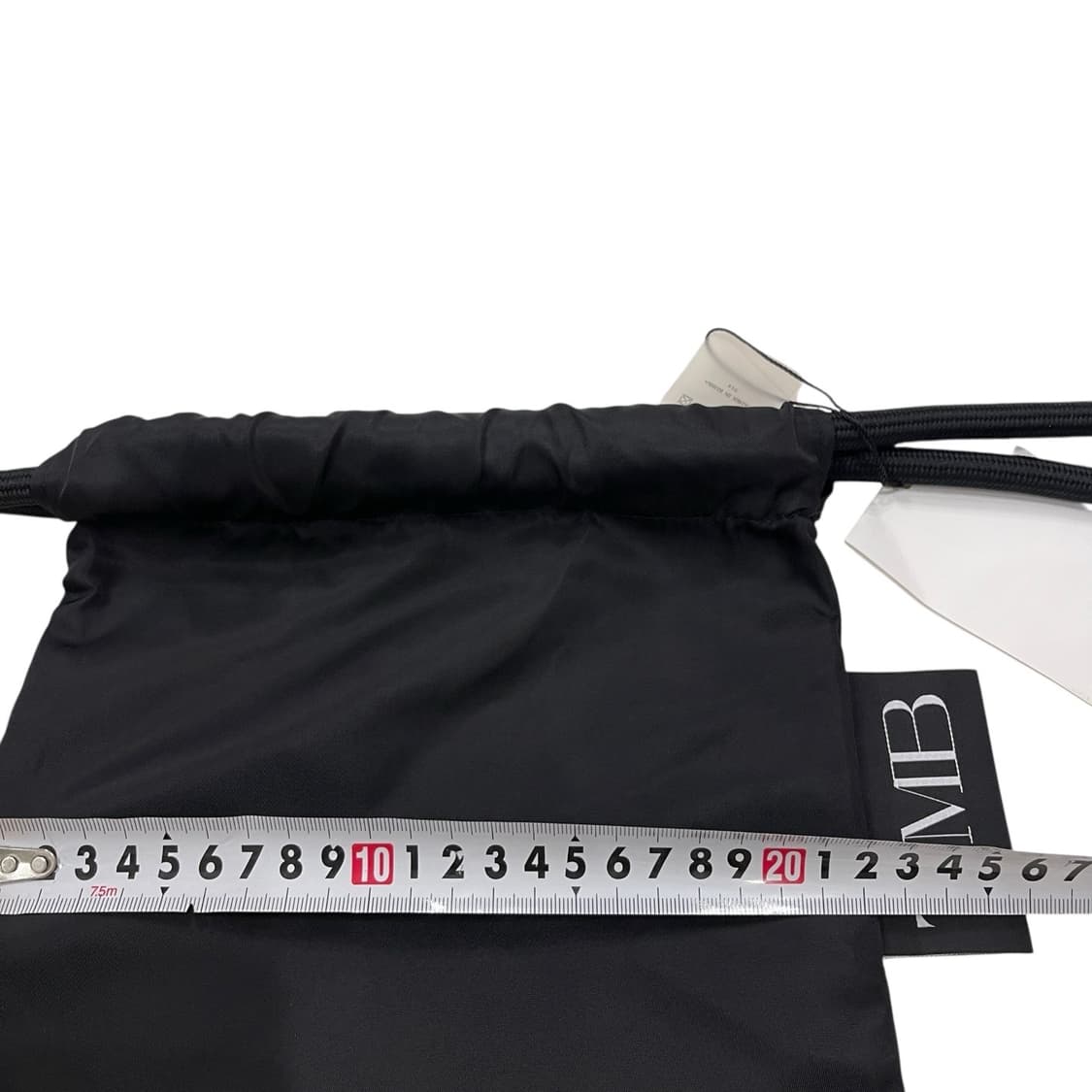 트리밍버드 TMB 나일론 스트링 메쉬 미니백 가방 블랙 상품이미지6