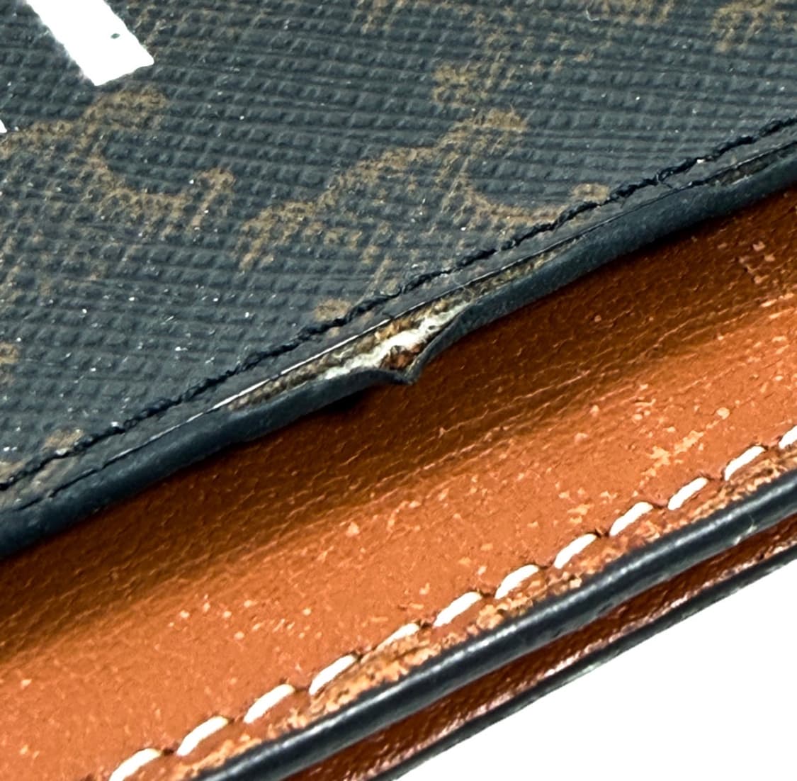 셀린느 트리옹프 트리오페 캔버스 카드 홀더 지갑 탄 10B702CLY 상품이미지7