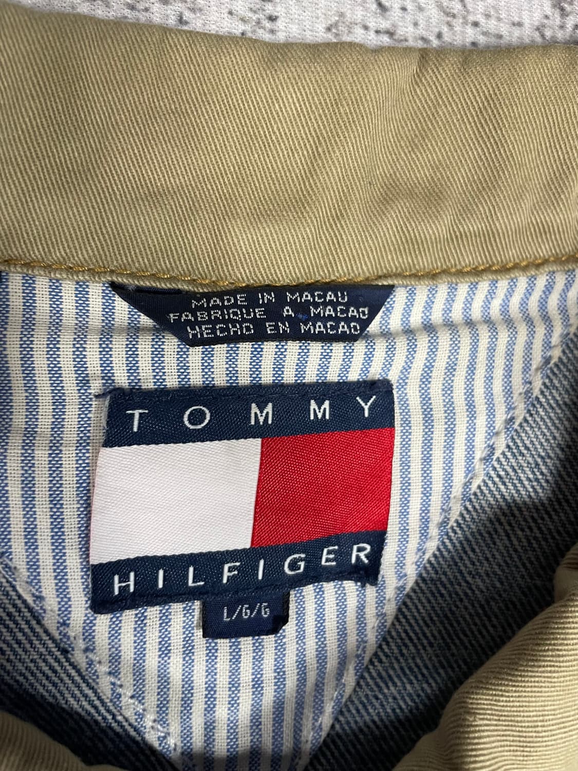 90s vintage TOMMY HILFIGER 트러커 상품이미지6