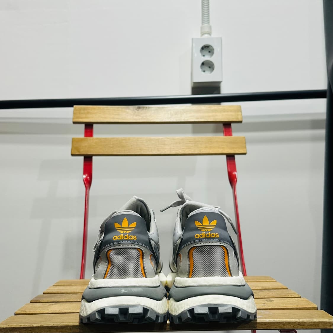 270) 아디다스 운동화 남성 남자 신발 래트로 P9 그레이 상품이미지4