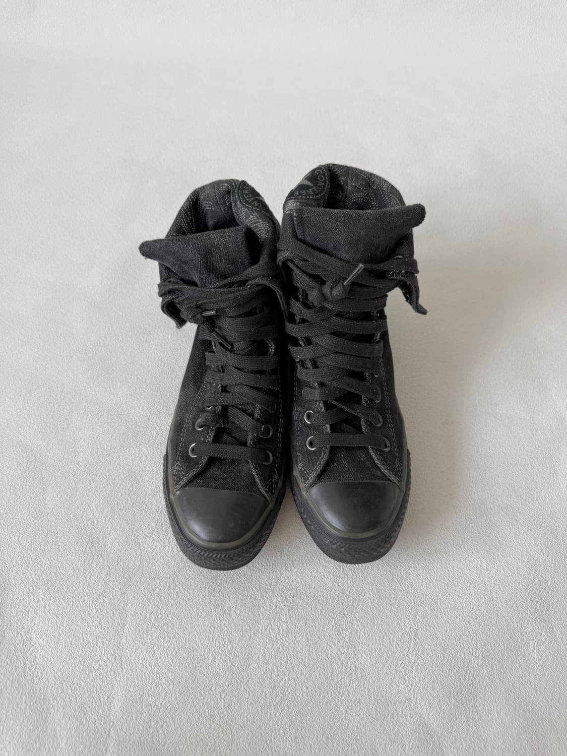 [250]컨버스(Converse) 흑청 데님 하이탑 상품이미지3