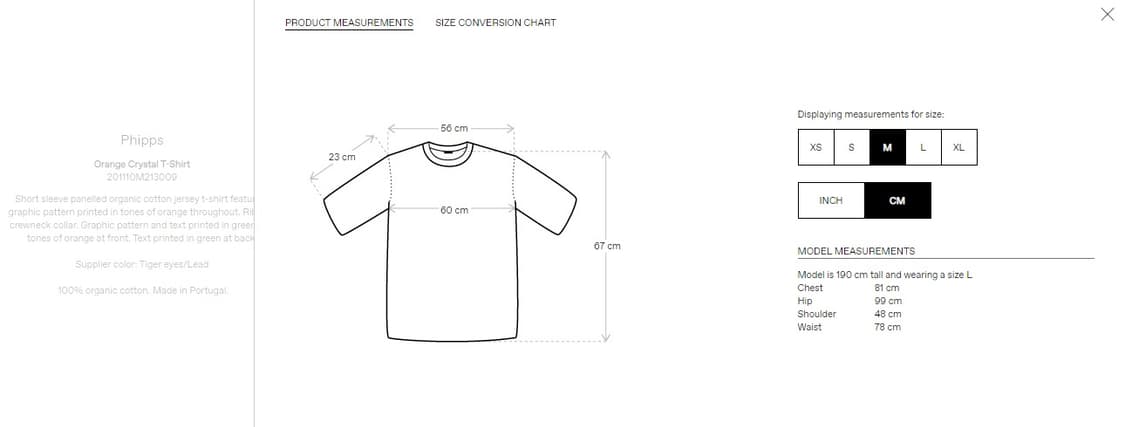 Phipps 반팔 티 m 상품이미지3