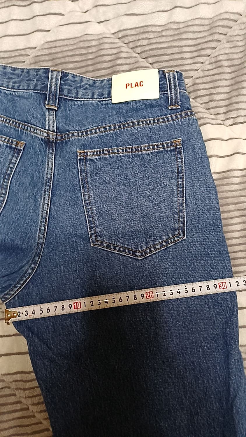 플랙 와이드청바지 31인치 기장106 상품이미지7