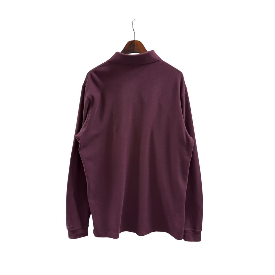 [M] 브룩스브라더스 버건디 카라티 상품이미지4