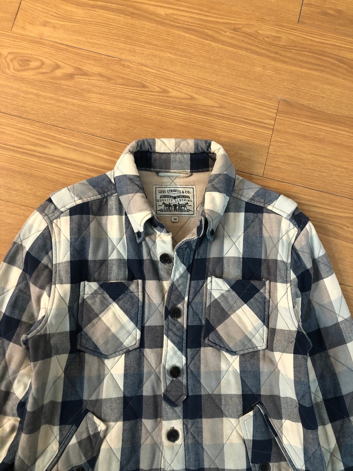 리바이스 체크 셔츠 상품이미지7