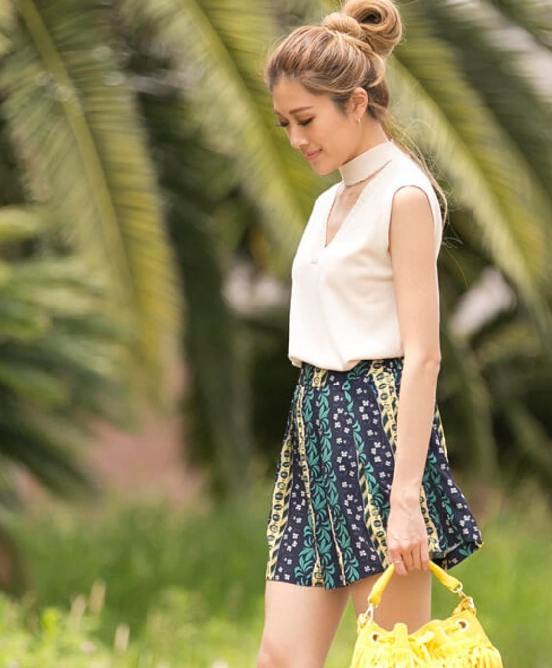 Duras 리조트스타일 스카팡 핑크 상품이미지3