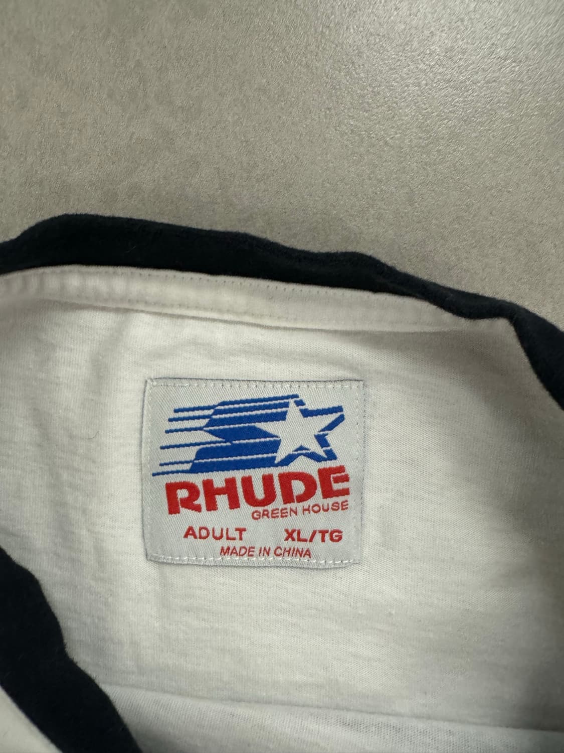 Rhude X Starter 티셔츠 XL 상품이미지3