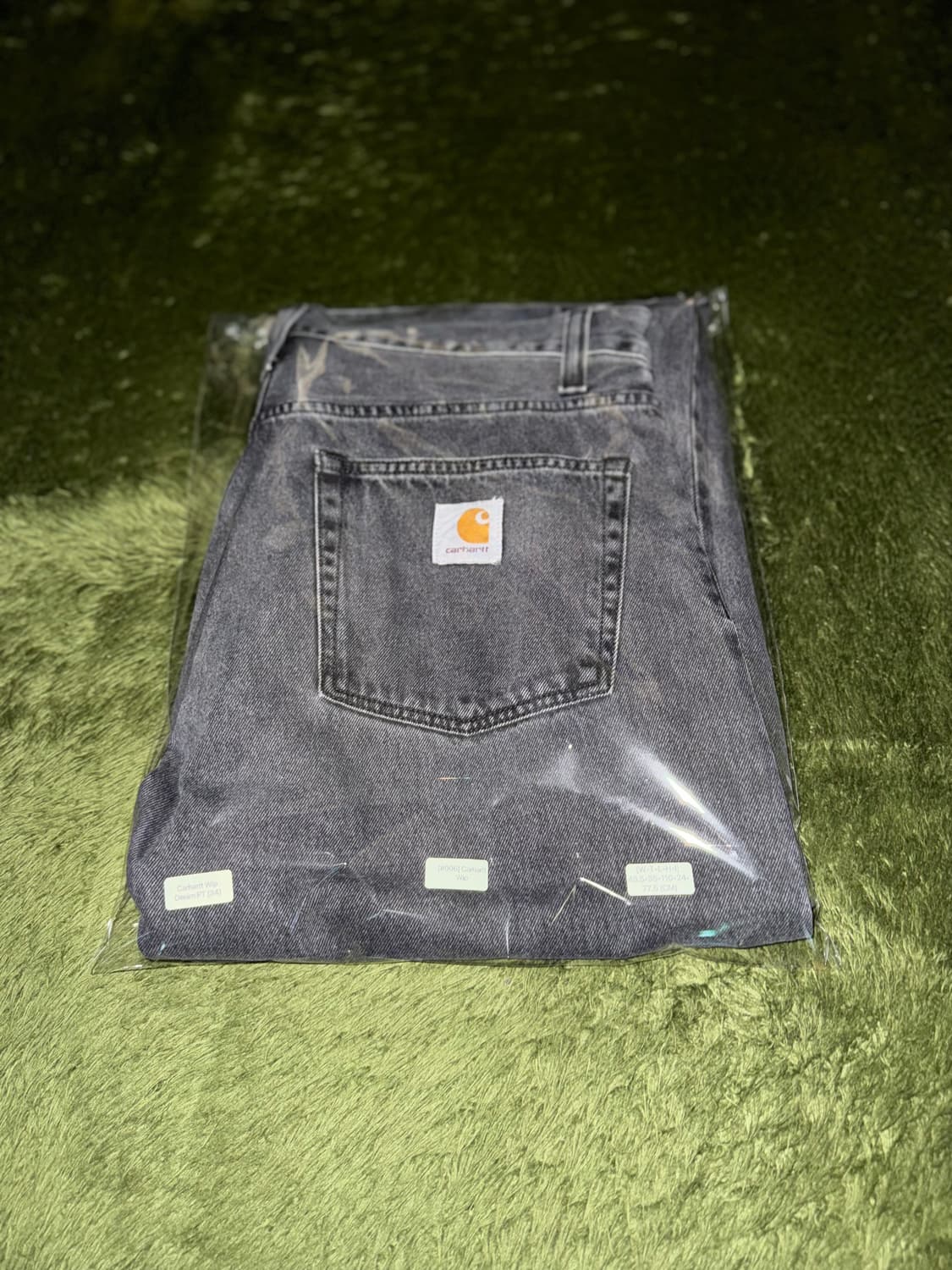 [34] 칼하트 WIP LANDON 랜든 데님 팬츠 블랙 헤비 스톤워시 상품이미지10