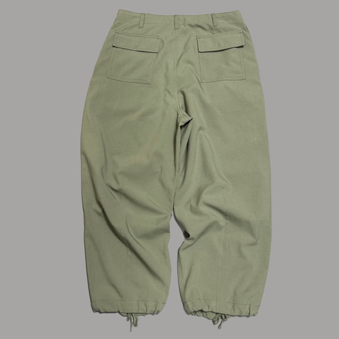 빔즈(BEAMS HEART) 올리브컬러 BDU 립스탑  파라슈트 팬츠 상품이미지5